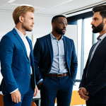**

A diverse group of professionals (male and female) participating in a workshop on unconscious bias in a modern office setting, fully clothed in professional attire, focusing on respectful dialogue and active listening, safe for work, appropriate content, family-friendly, perfect anatomy, correct proportions, natural poses, professional photograph, high quality.

**